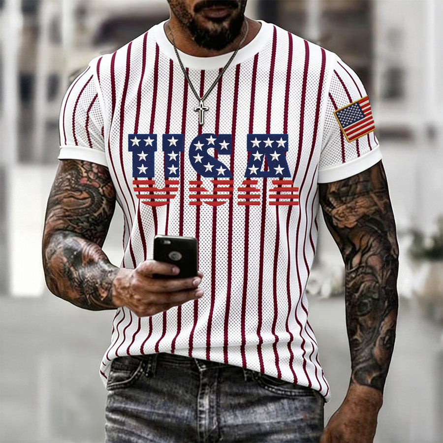 USA 2026 World Baseball Classic T-Shirt USA Baseball Clothes Fan Gift For Him