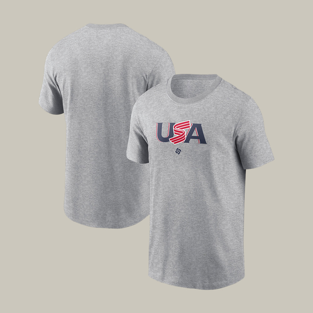 USA 2026 World Baseball Classic T-Shirt USA National Baseball Team Clothes Gift For Fans