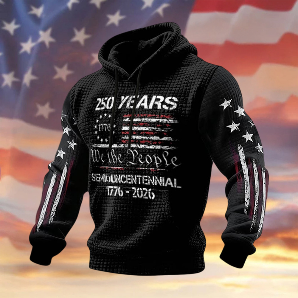 USA 250 Years 1776 2026 Semiquincentennial Hoodie We The People Apparel