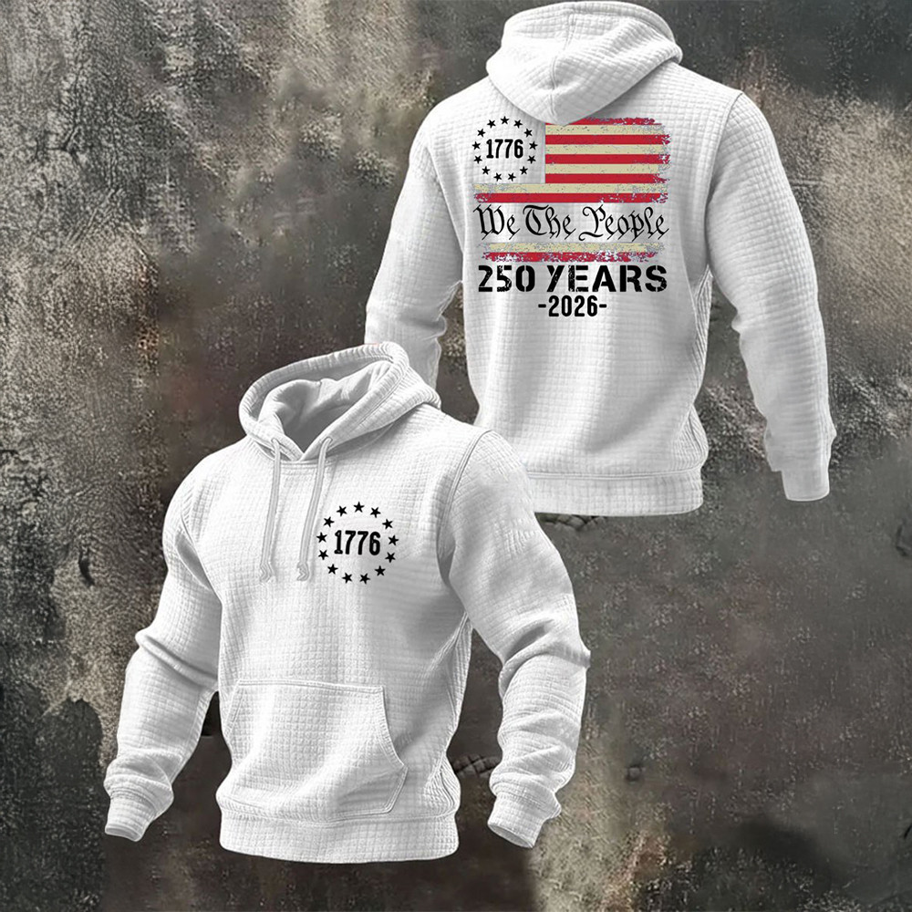 USA 250 Years 2026 We The People Hoodie 4th Of July Clothing Independence Day 2026 Clothing