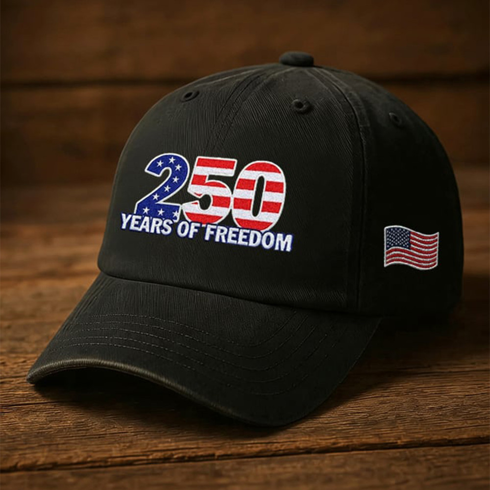 USA 250 Years Of Freedom 1776 2026 Hat American Flag Baseball Cap Gift Ideas For Husband