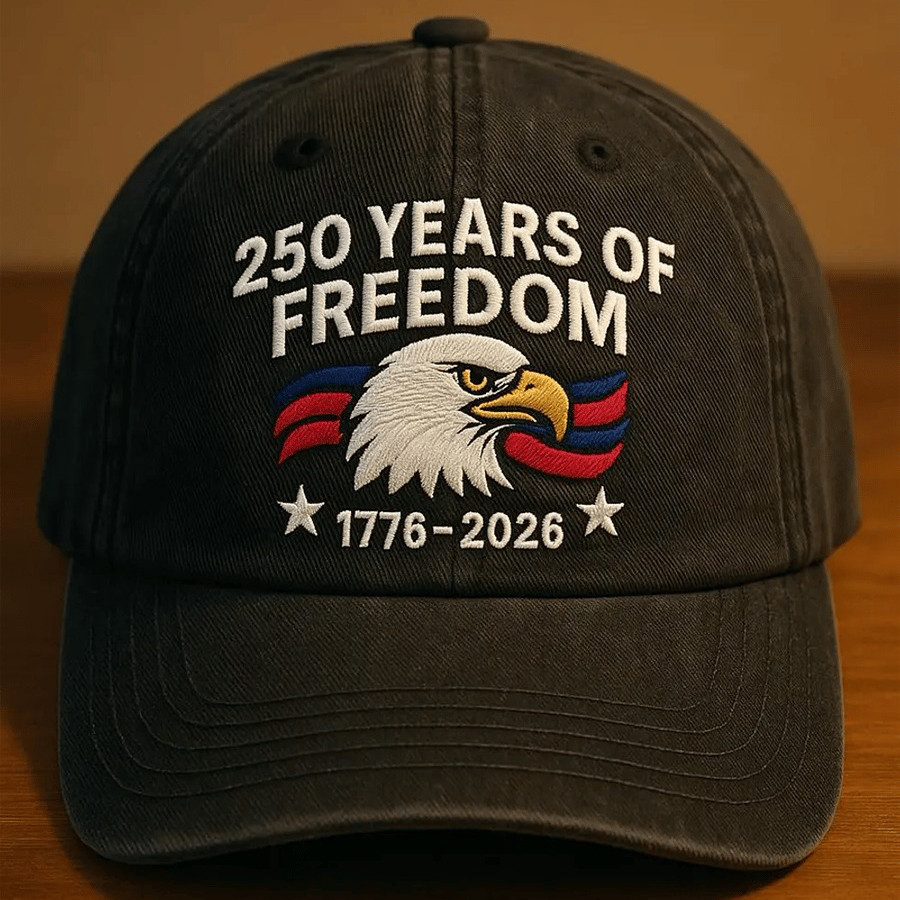 USA 250 Years Of Freedom 1776 2026 Hat Independence Day Baseball Cap Gift Ideas