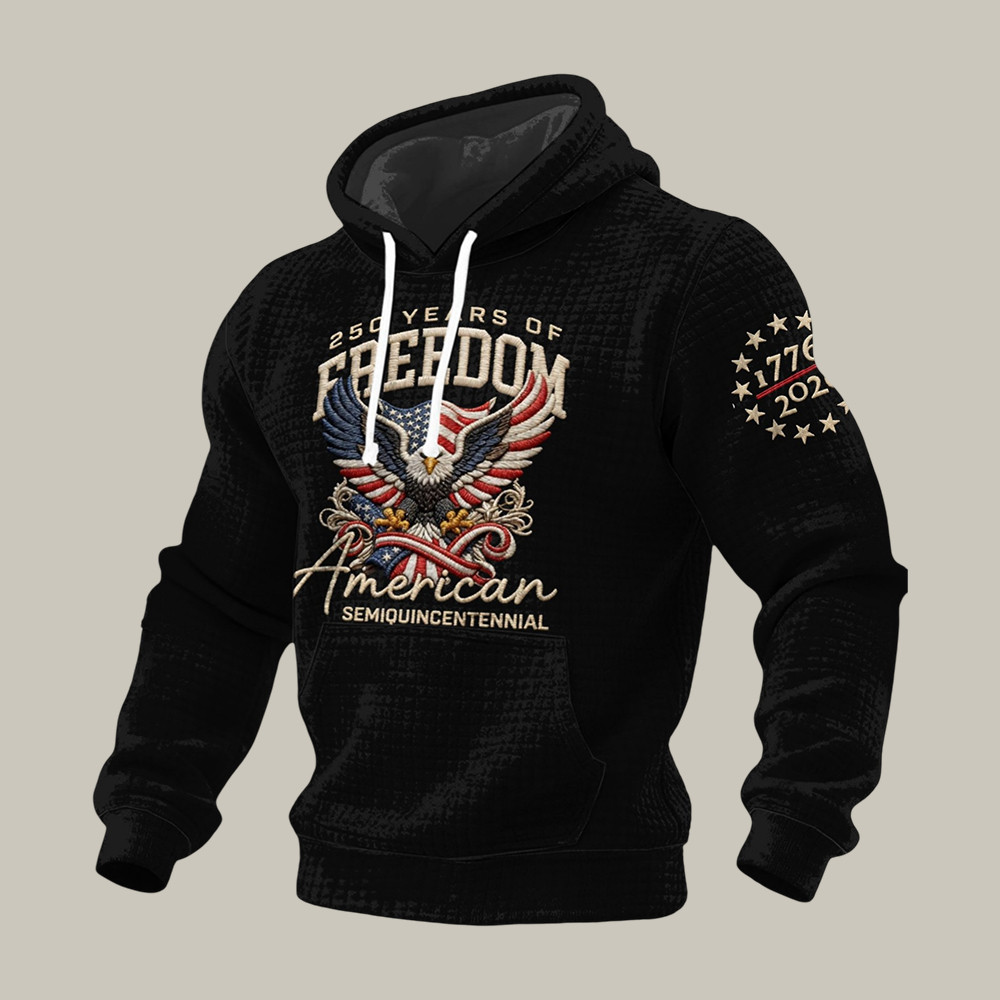 USA 250 Years Of Freedom 1776 2026 Semiquincentennial Hoodie American Eagle Apparel