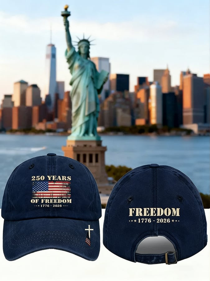 USA 250 Years Of Freedom Hat 1776 2026 Hat Fourth Of July Gifts For Him