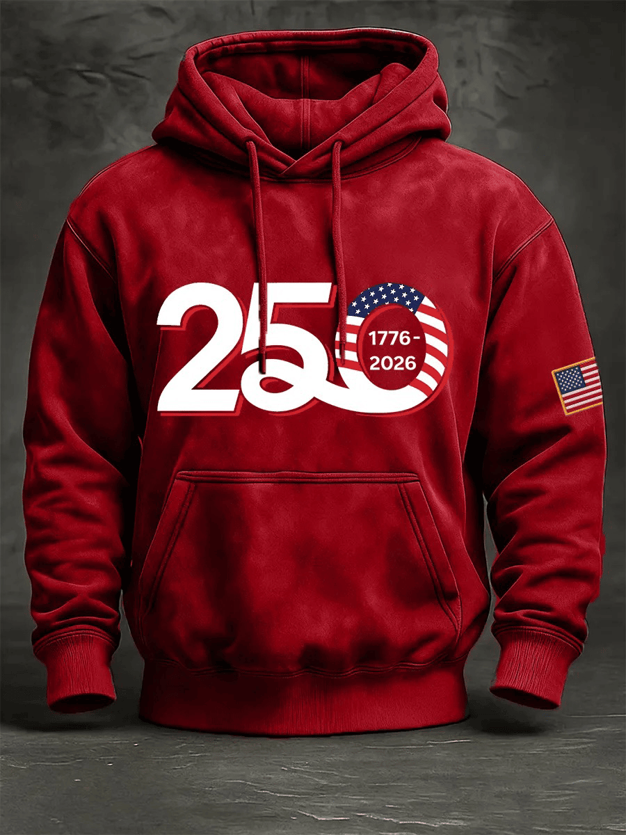 USA 250 Years Of Freedom Hoodie 1776 2026 Semiquincentennial Clothing Gift Ideas