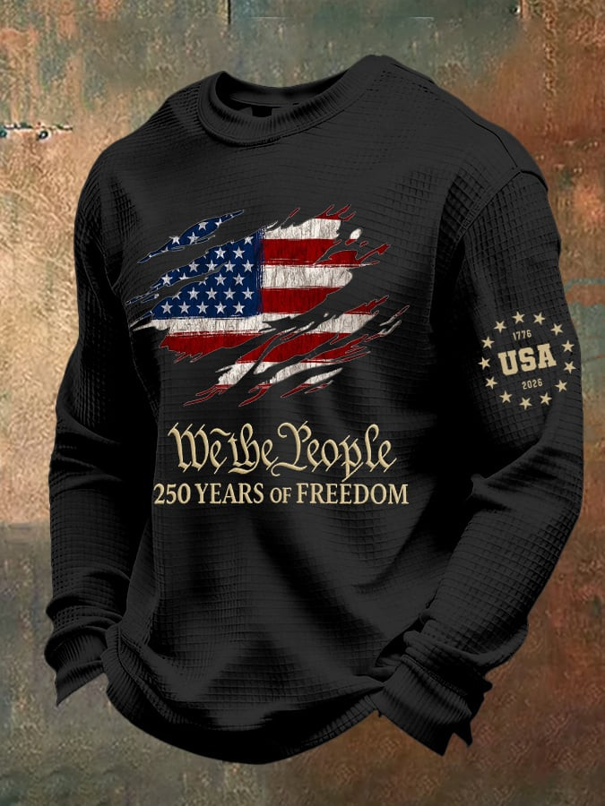 USA 250 Years Of Freedom Long Sleeve Shirt We The People 1776 2026 Merch Patriotic Presents USA 250 Years Of Freedom Long Sleeve Shirt We The People 1776 2026 Merch Patriotic Presents