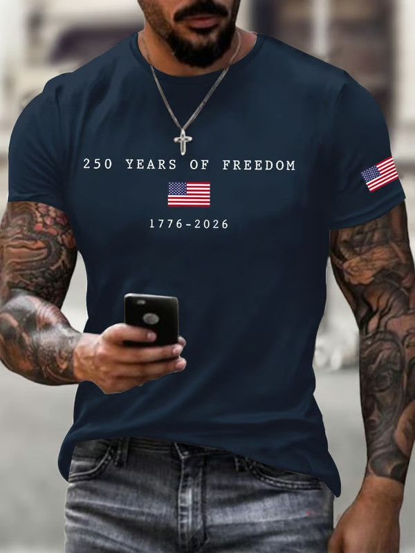 USA 250 Years Of Freedom Shirt July Fourth Outfit Ideas Independence Day Gift For Men