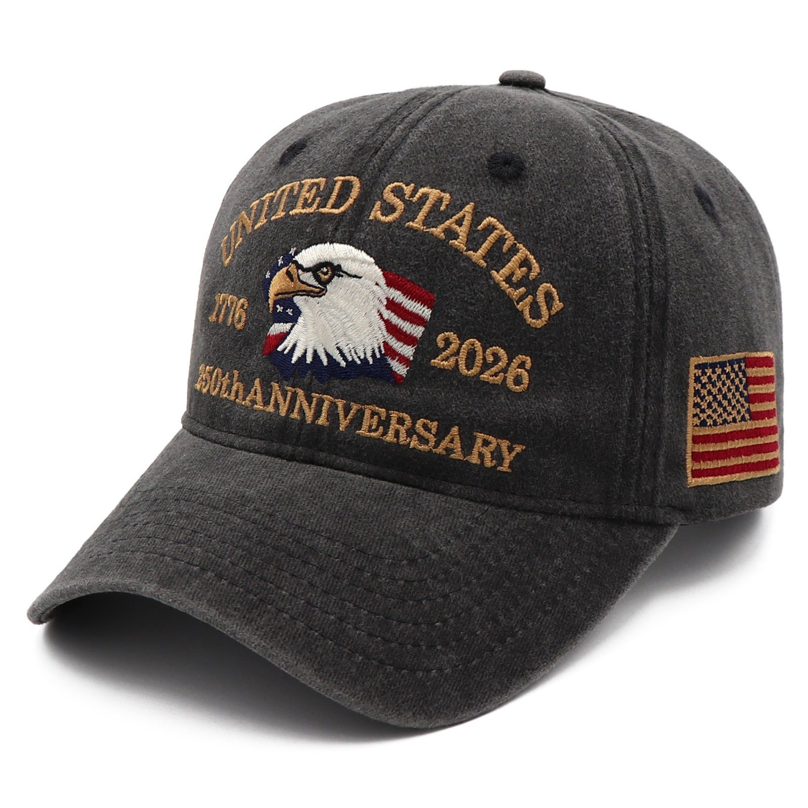 USA 250 Years Of Independence Baseball Hat 1776 2026 Mens Merchandise Patriotic Themed Gifts
