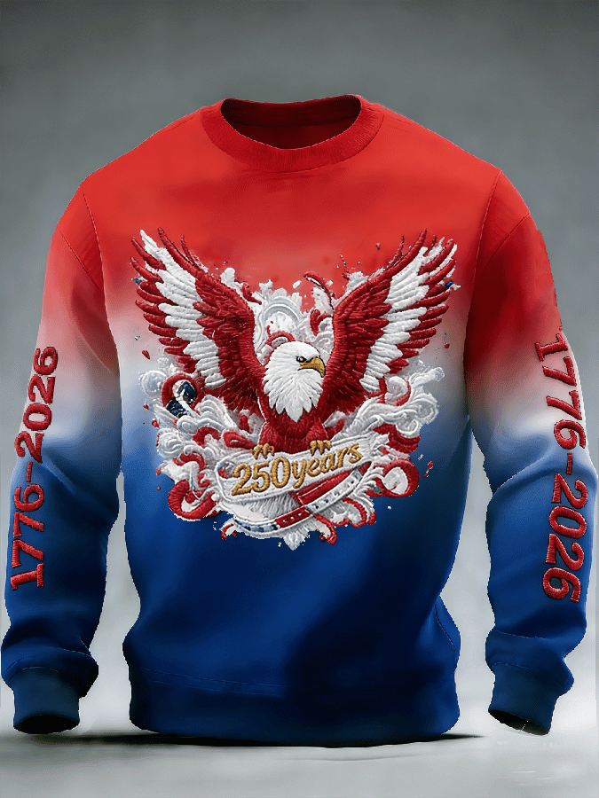 USA 250 Years Of Independence Sweatshirt Patriotic Men's Apparel Semiquincentennial Merch USA 250 Years Of Independence Sweatshirt Patriotic Men's Apparel Semiquincentennial Merch