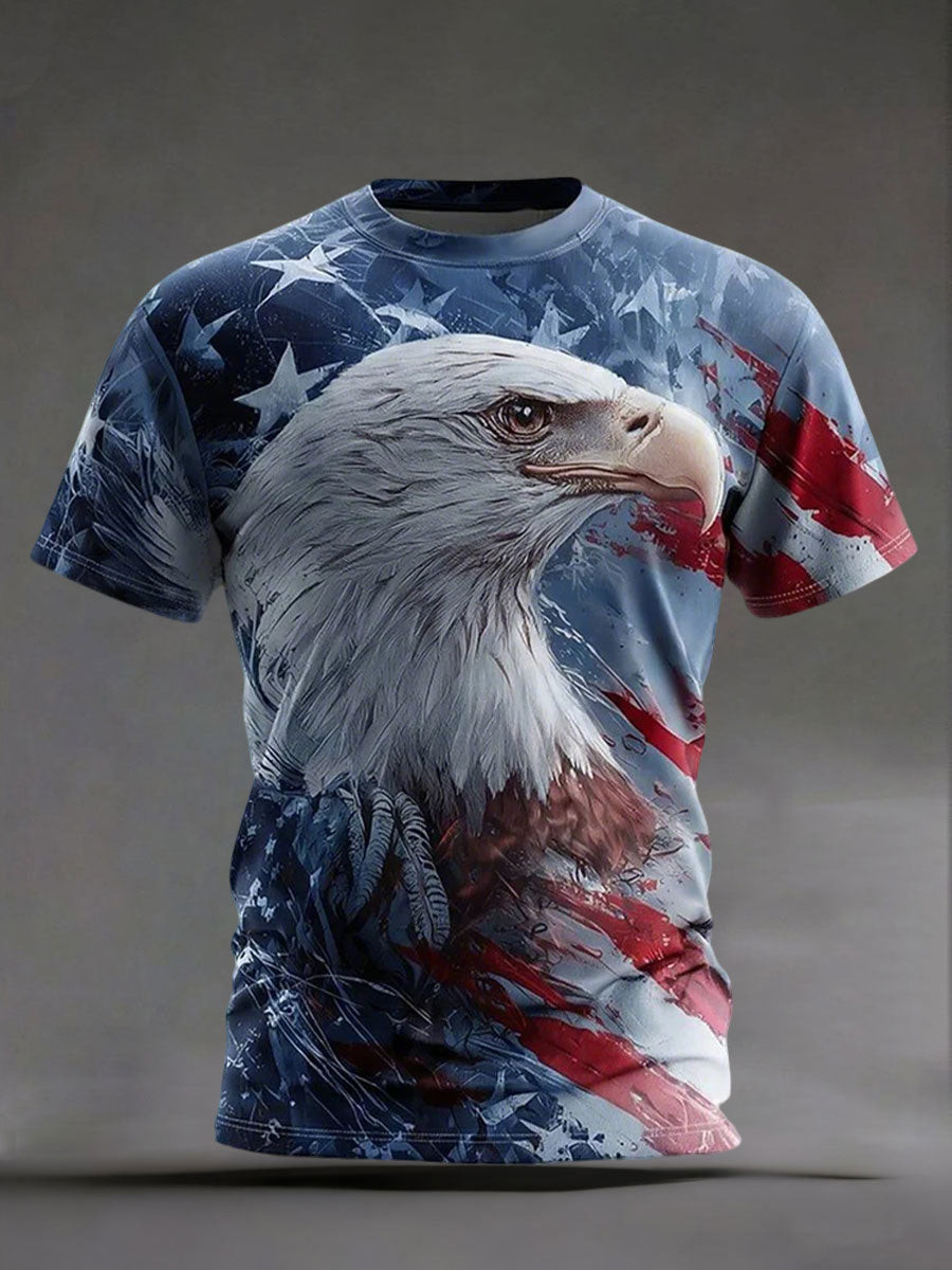 USA 250 Years Of Independence US Flag Shirt Bald Eagle Merch Gift Ideas For Boyfriend