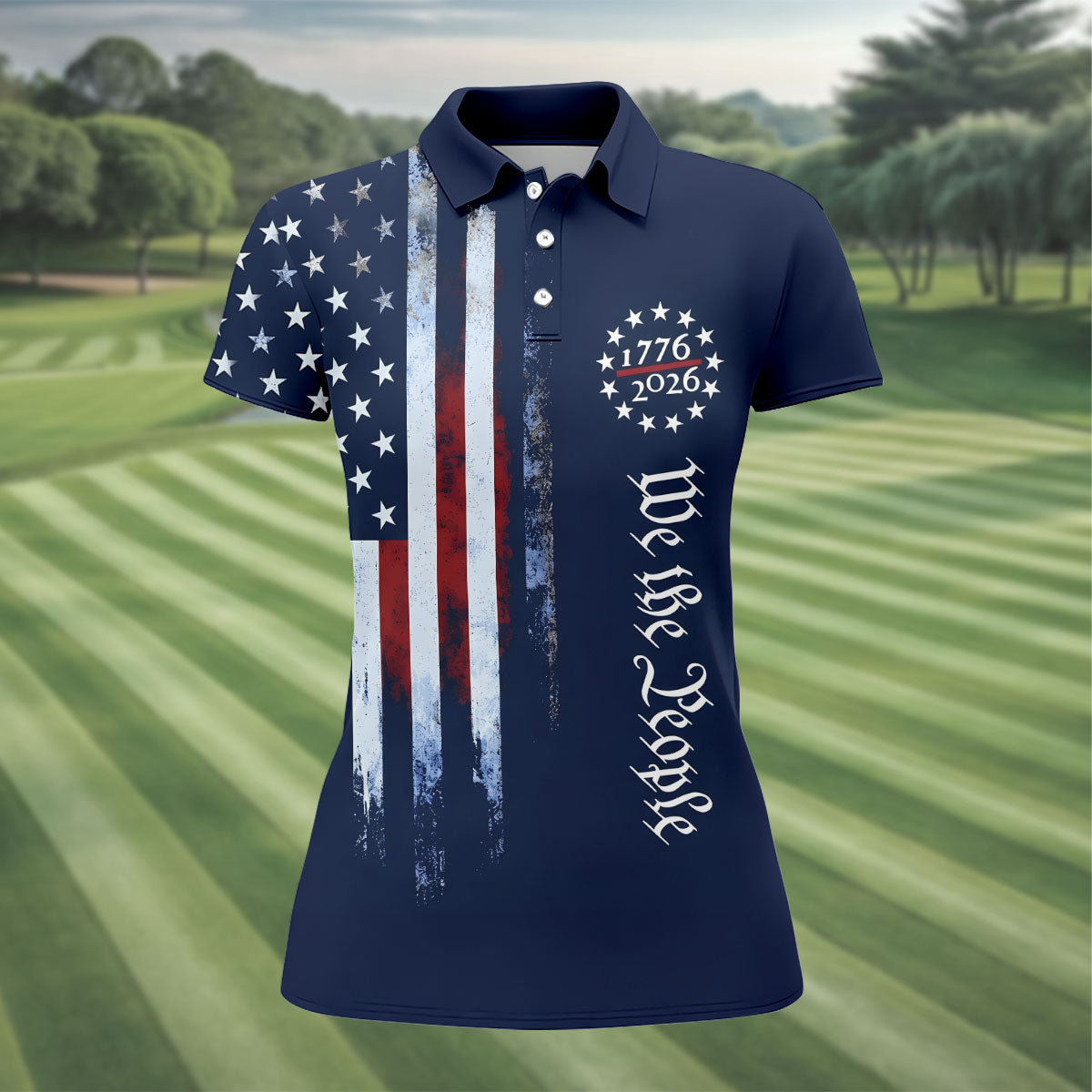 USA 250 Years Polo Shirt We The People Appare Perfect For Independence Day