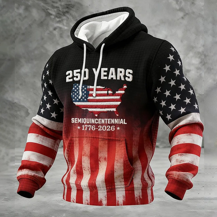 USA 250 Years Semiquincentennial 1776 2026 Hoodie USA 250 Years Of Freedom Merch