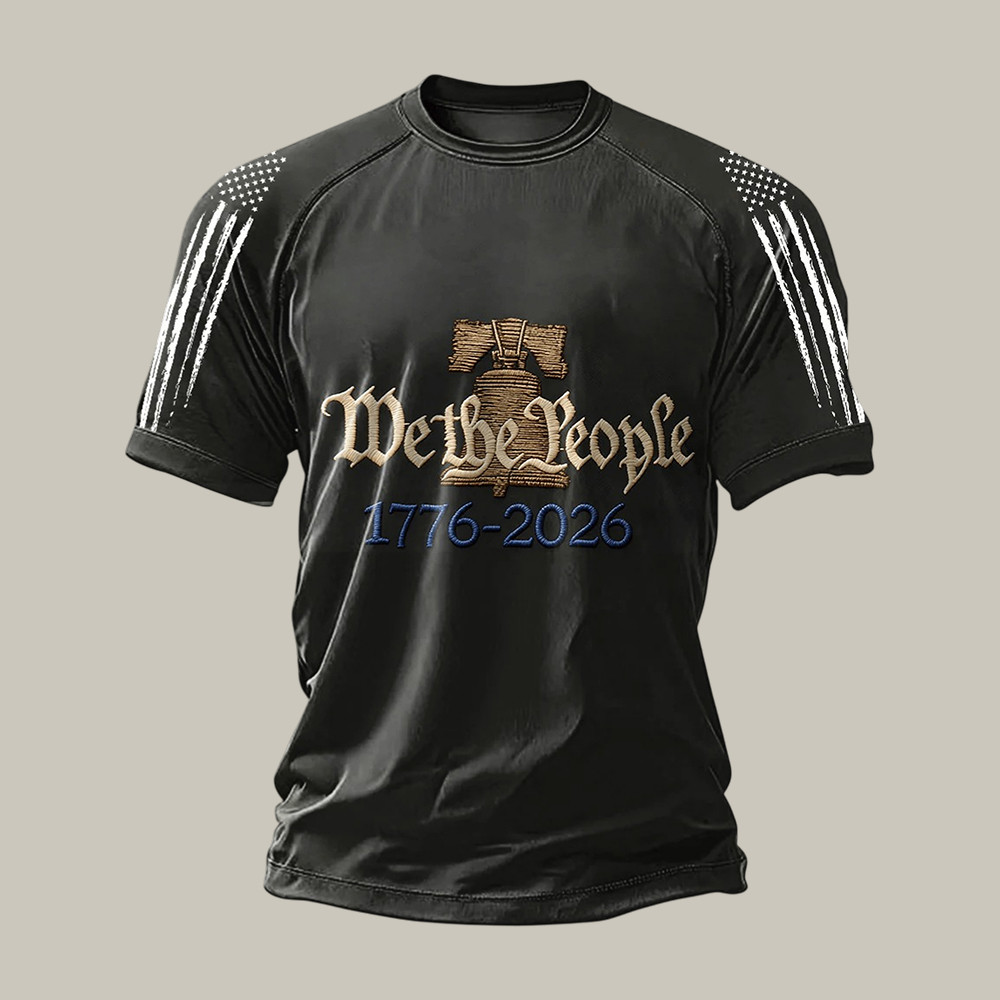 USA 250Th Anniverasry 1776 2026 T-Shirt We The People Shirt July 4 Outfits