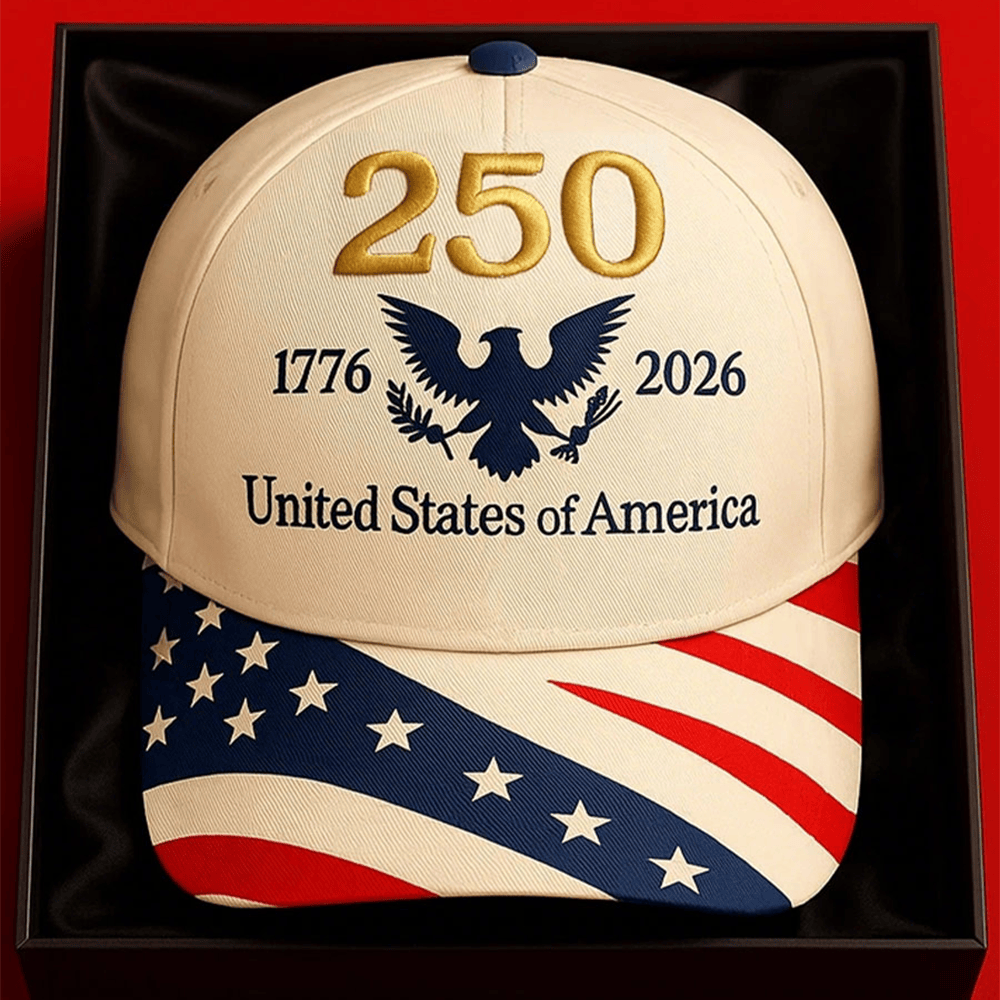 USA 250Th Anniversary 1776 2026 Hat American Flag Baseball Cap Gifts For Father