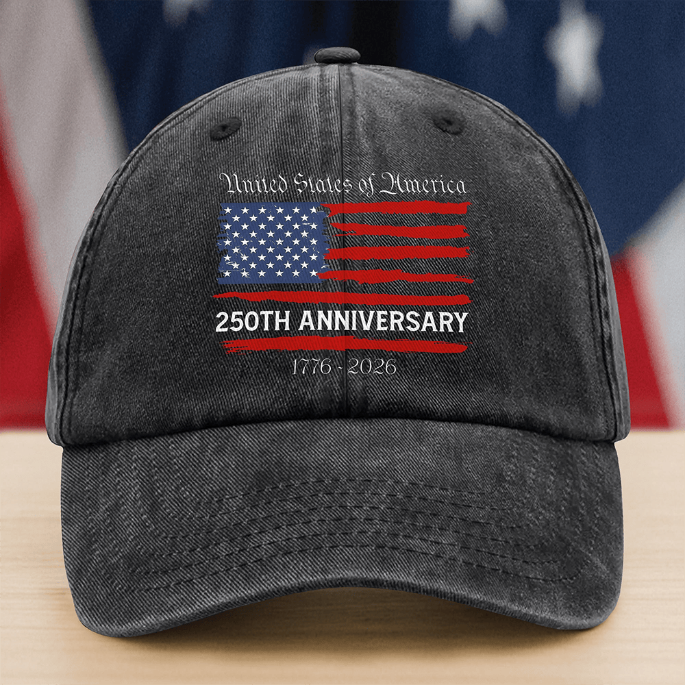 USA 250th Anniversary 1776 2026 Hat Fourth Of July Baseball Cap Gifts For Boyfriend