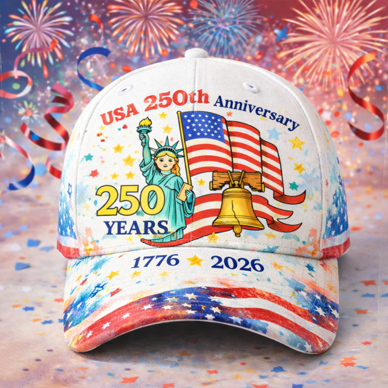 USA 250Th Anniversary 1776 2026 Hat Statue Of Liberty Hat July 4th Gift