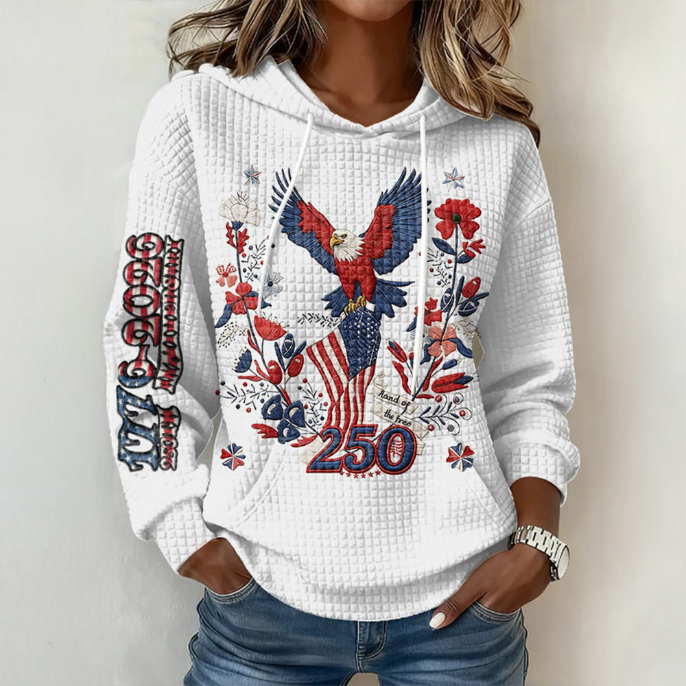 USA 250Th Anniversary 1776 2026 Hoodie 4Th Of July Merch Independence Day Clothing Line