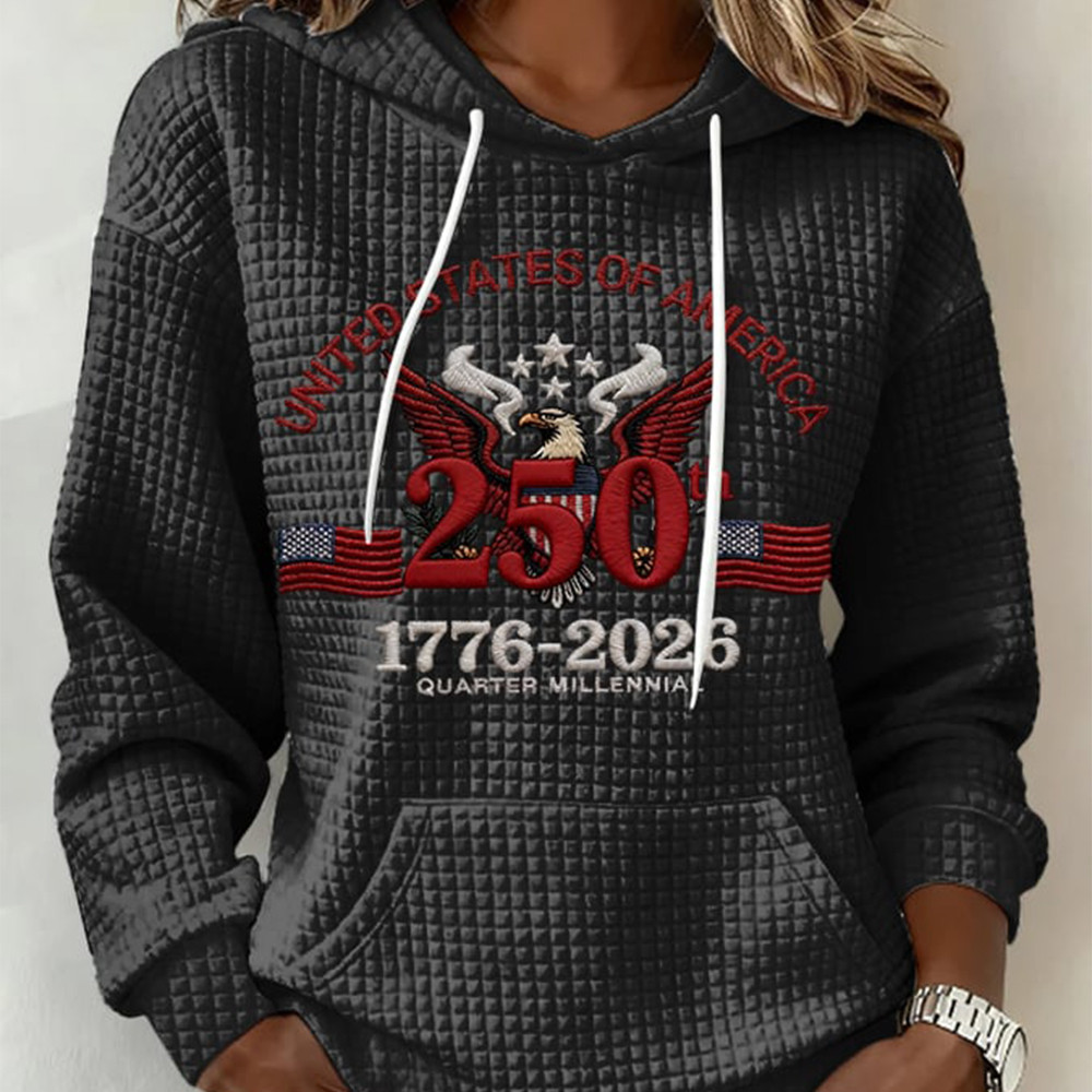USA 250Th Anniversary 1776 2026 Hoodie America 250 Birthday Hooded Sweatshirt