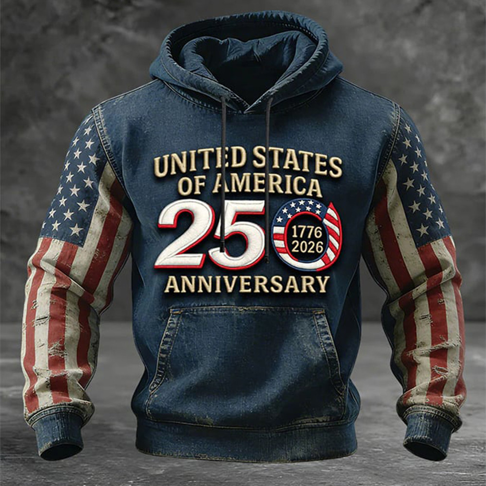 USA 250Th Anniversary 1776 2026 Hoodie Semiquincentennial Merch Gift Ideas For Patriots
