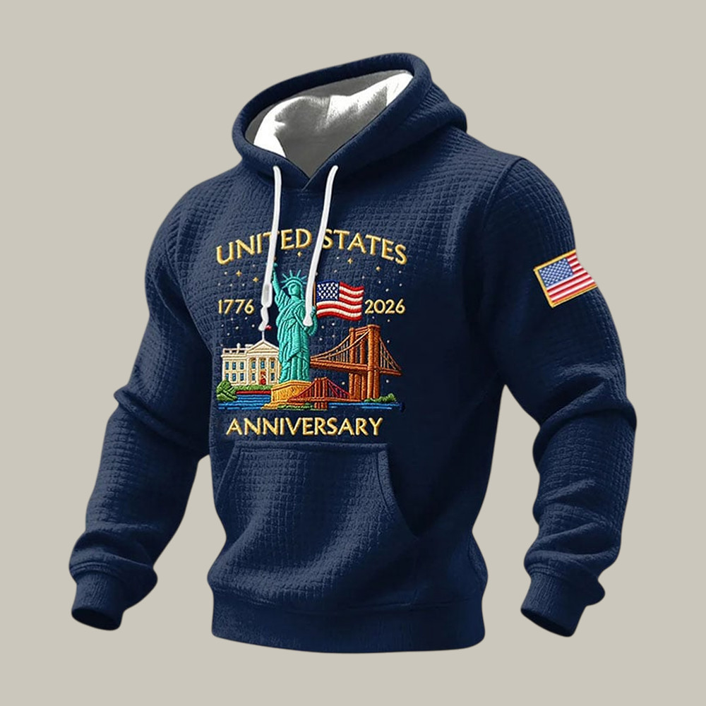 USA 250Th Anniversary 1776 2026 Hoodie Statue Of Liberty Apparel Independence Day Gift
