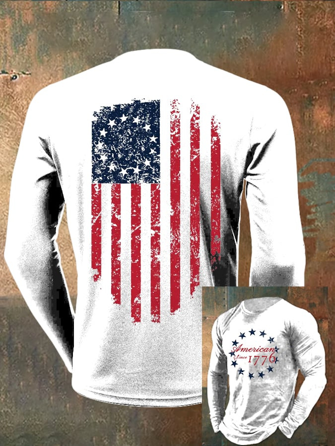 USA 250Th Anniversary 1776 2026 Long Sleeve Shirt Independence Day 2026 Veteran Merch Gifts