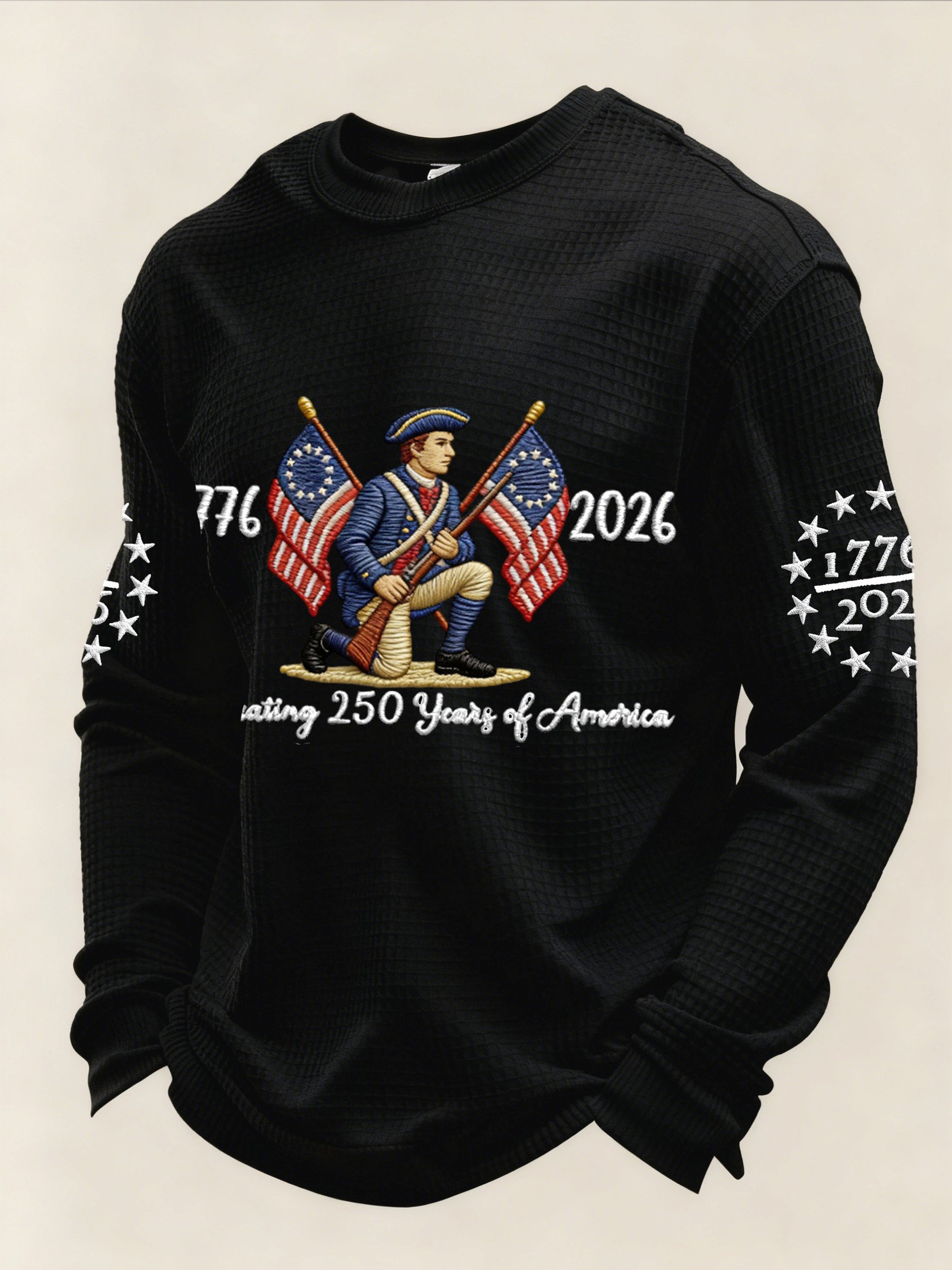 USA 250Th Anniversary 1776 2026 Long Sleeve T-Shirt America 250 Years Strong Shirt Son Gifts
