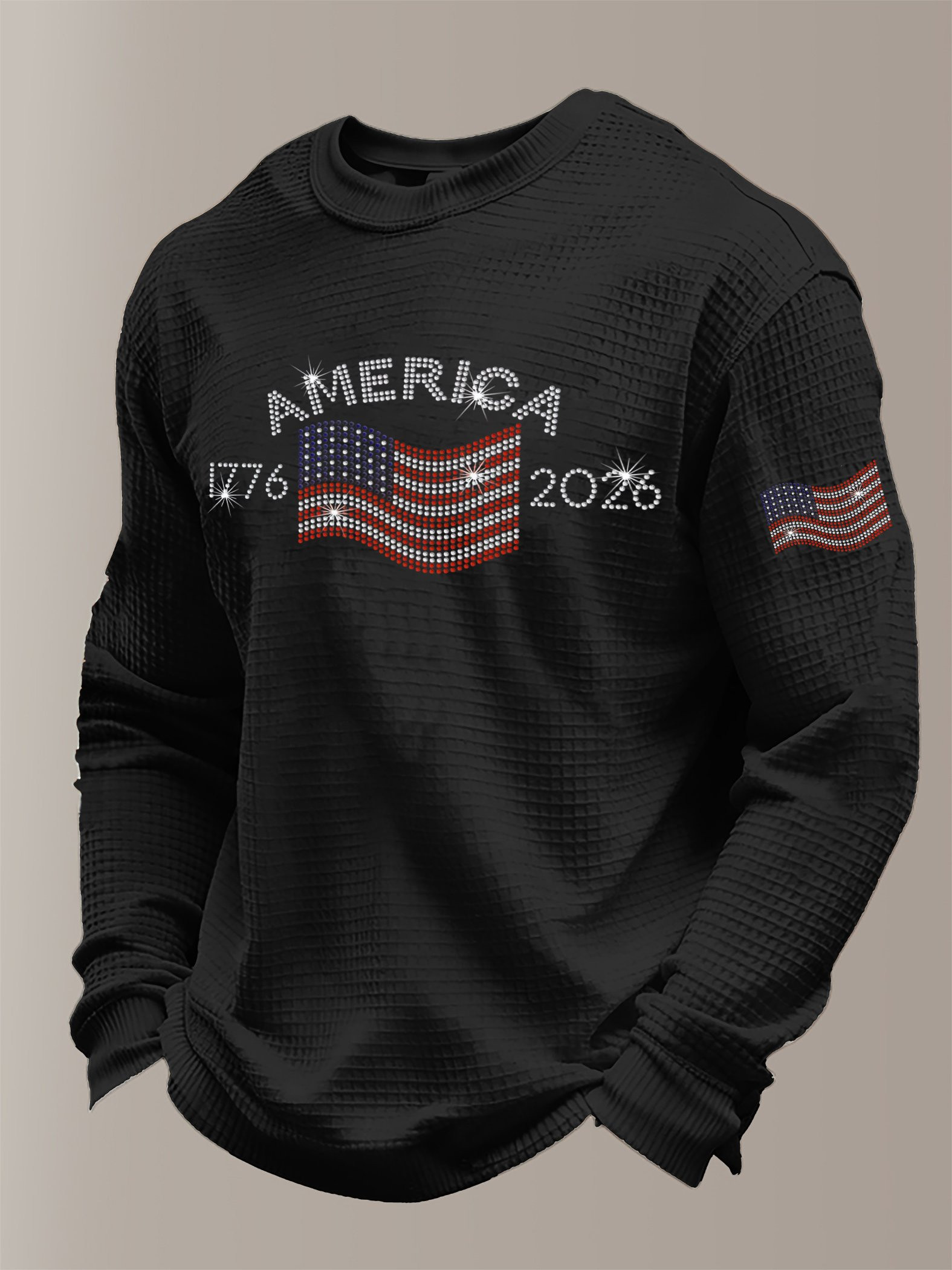 USA 250Th Anniversary 1776 2026 Long Sleeve T-Shirt Independence Day Apparel