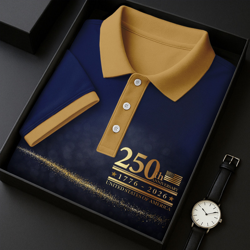 USA 250Th Anniversary 1776 2026 Polo Shirt Best 4Th Of July Clothes Best Gift For Patriots