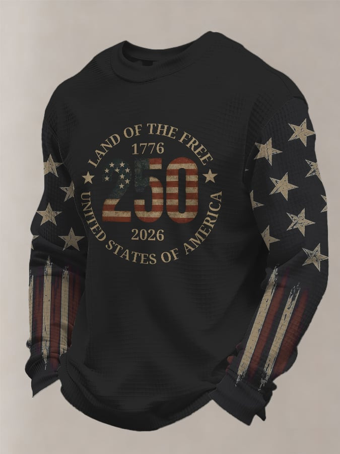USA 250Th Anniversary 1776 2026 Sweatshirt Land Of The Free Patriotic Clothing American Gifts