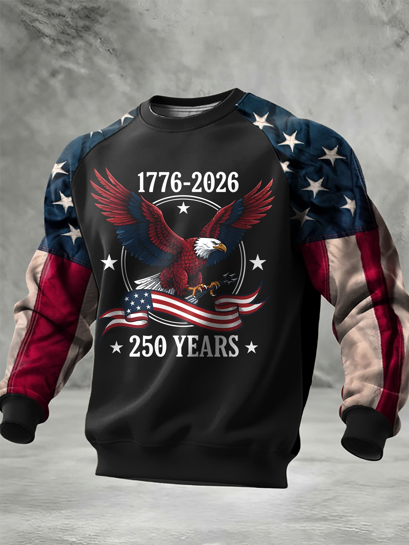 USA 250th Anniversary 1776 2026 Sweatshirt Semiquincentennial Clothing Gifts For Patriots