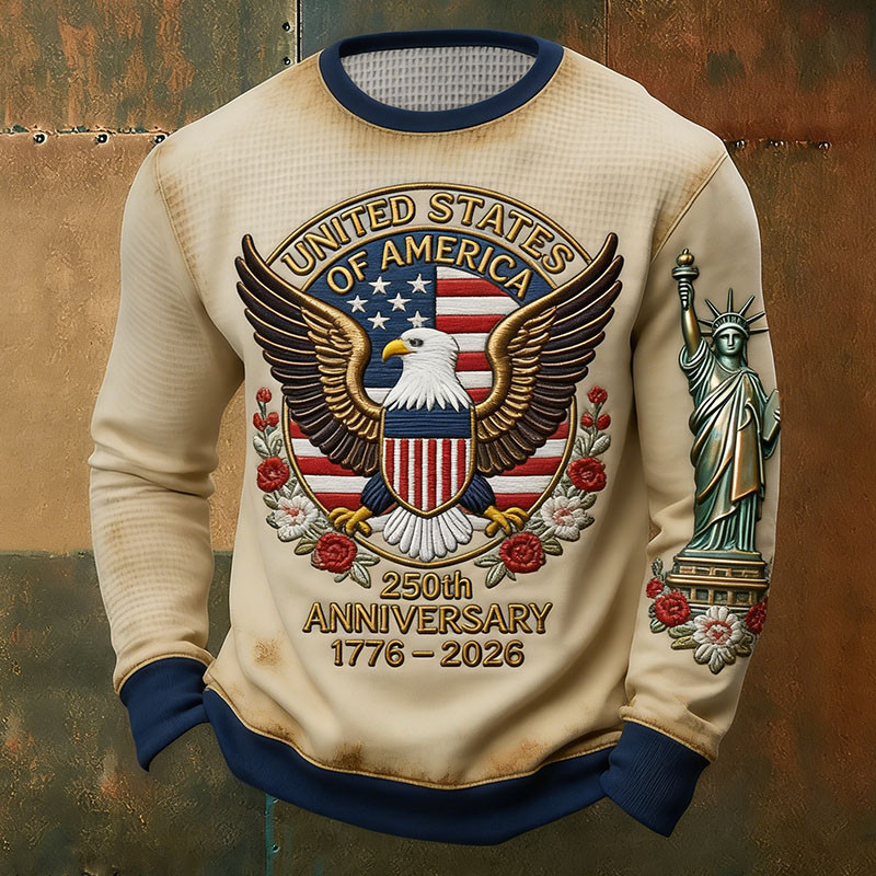 USA 250Th Anniversary 1776 2026 Sweatshirt Statue Of Liberty Apparel Freedom Merch