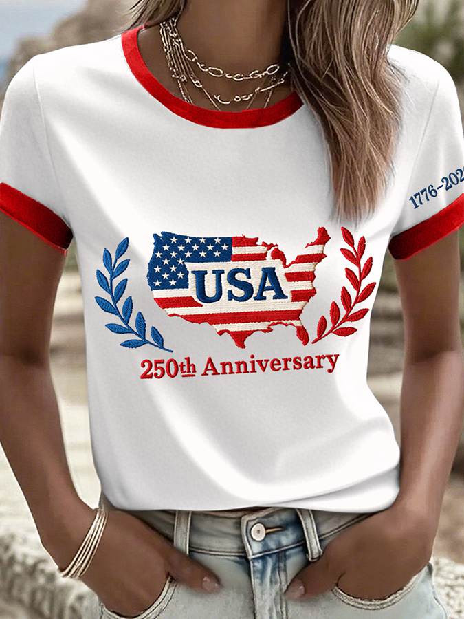 USA 250th Anniversary 1776 2026 T-Shirt American Patriot Clothes 4th Of July Gifts USA 250th Anniversary 1776 2026 T-Shirt American Patriot Clothes 4th Of July Gifts