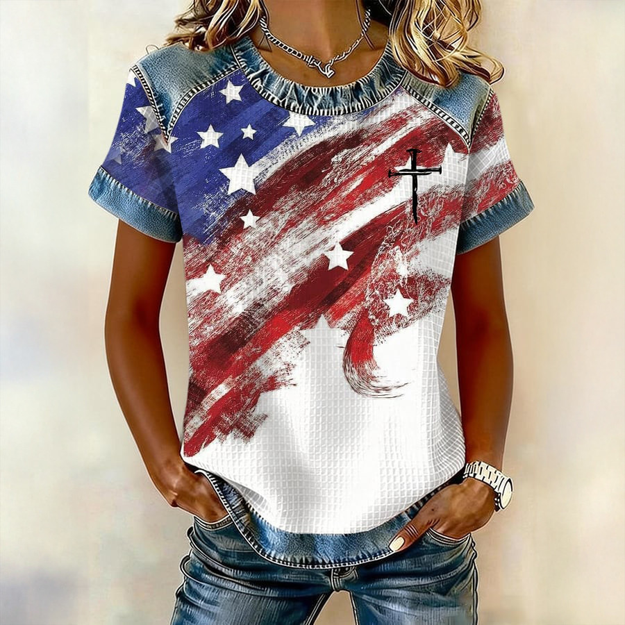 USA 250Th Anniversary 1776 2026 T-Shirt America's Birthday Clothes Present For Patriots