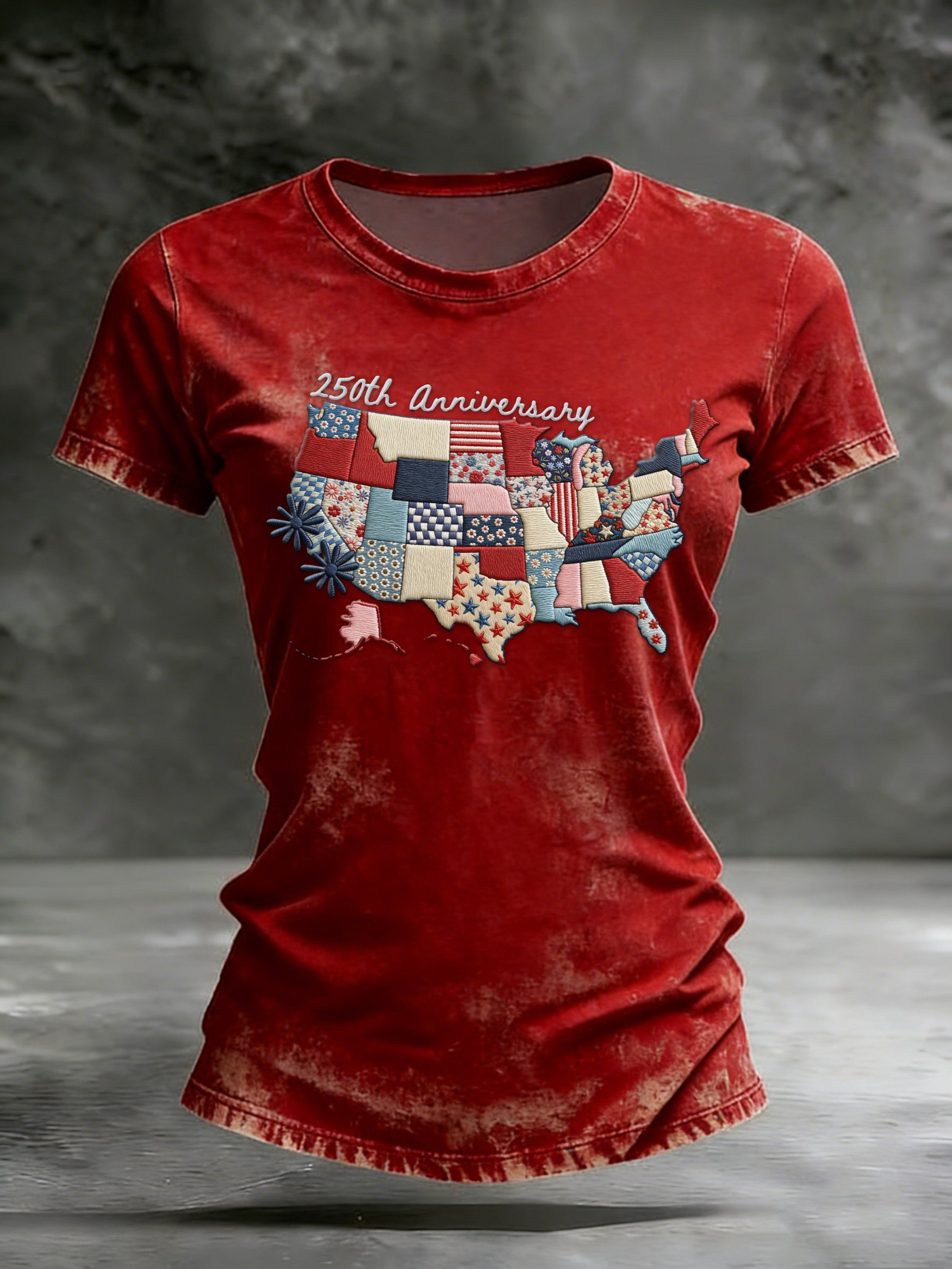 USA 250Th Anniversary 1776 2026 Vintage T-Shirt USA 250 Years Strong Clothes 4th Of July Gift