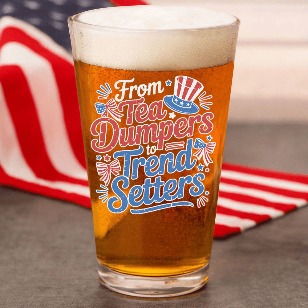 USA 250th Anniversary 250 Years Of Freedom America Beer Glass 4th Of July Gift