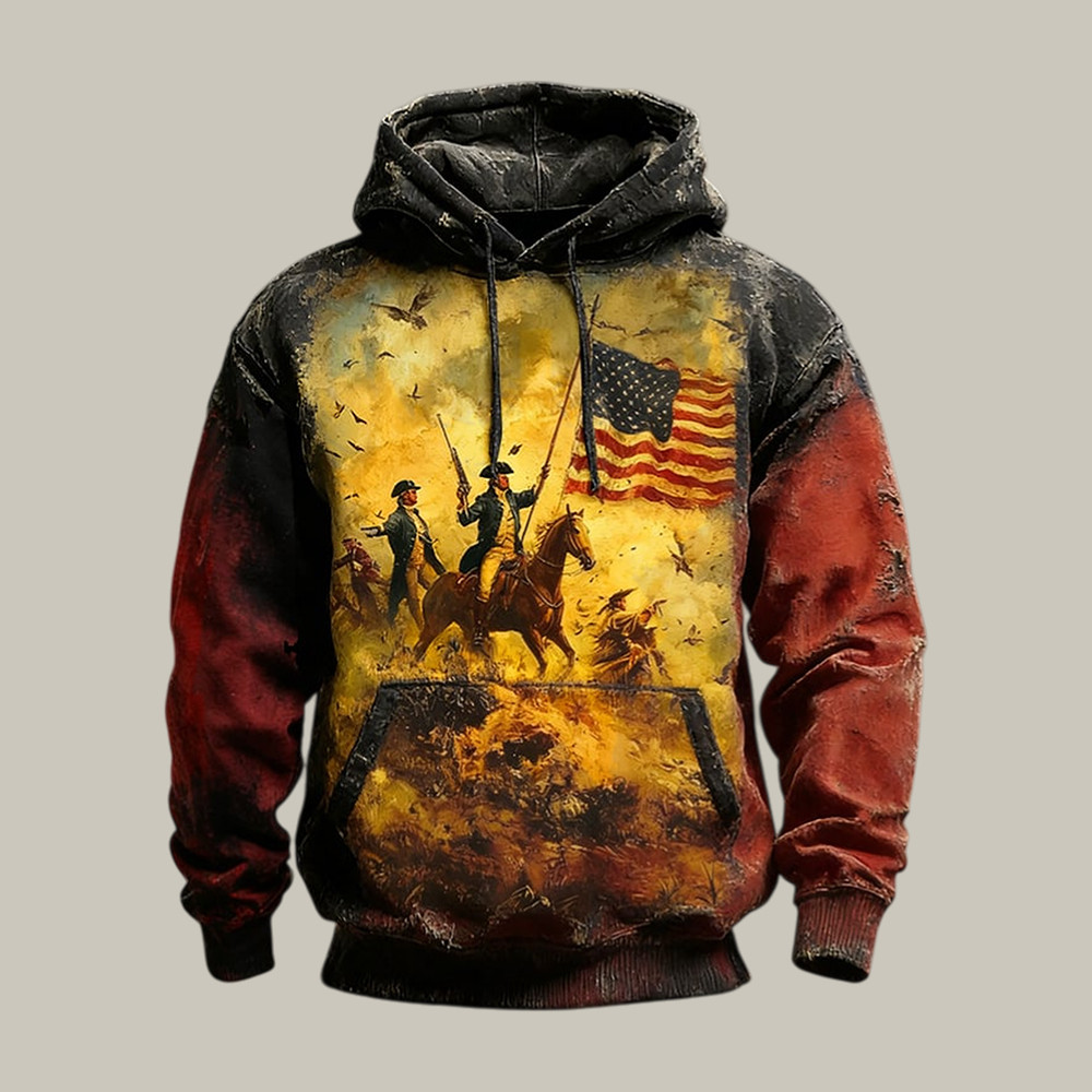 USA 250Th Anniversary Celebration Vintage Hoodie Fourth Of July Apparel Gift For Patriots