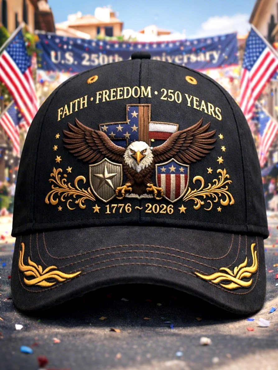 USA 250Th Anniversary Hat Faith Freedom 250 Years Hat Brother Gifts USA 250Th Anniversary Hat Faith Freedom 250 Years Hat Brother Gifts