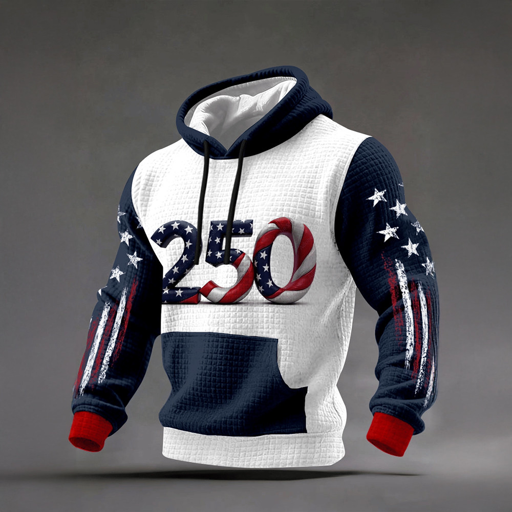 USA 250Th Anniversary Hoodie 1776 2026 Merch Independence Day Clothing