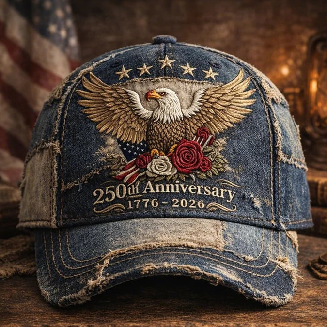 USA 250Th Anniversary Patriotic Eagle Hat 1776 2026 Best 4th Of July Merch Gift Ideas