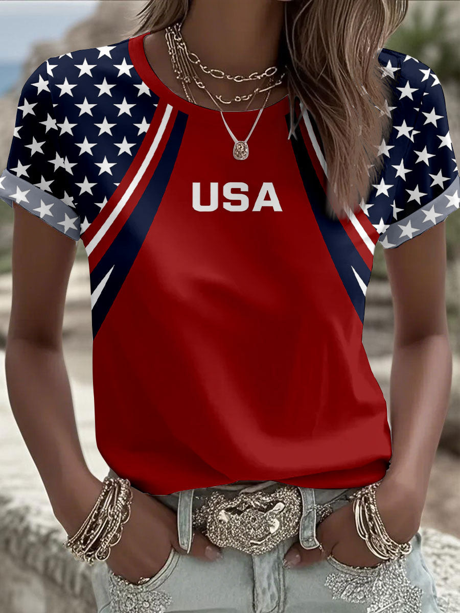 USA 250th Anniversary Shirt Women'S Patriotic Clothing Gifts For Girlfriend