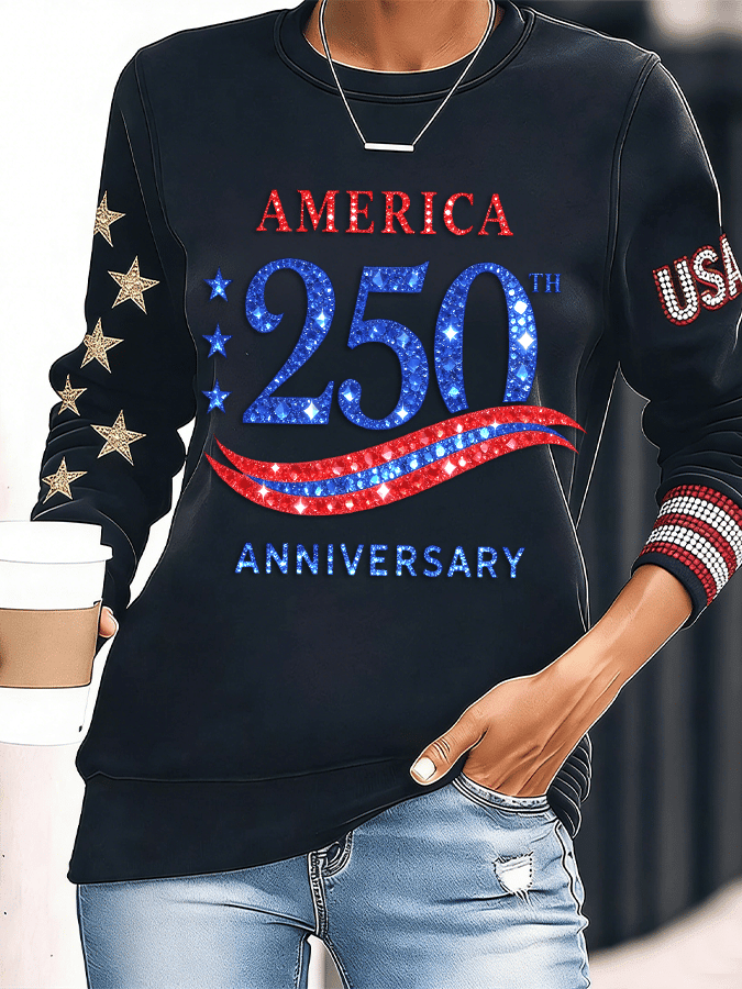 USA 250Th Anniversary Sweatshirt American Patriot Apparel Gifts For Mother USA 250Th Anniversary Sweatshirt American Patriot Apparel Gifts For Mother