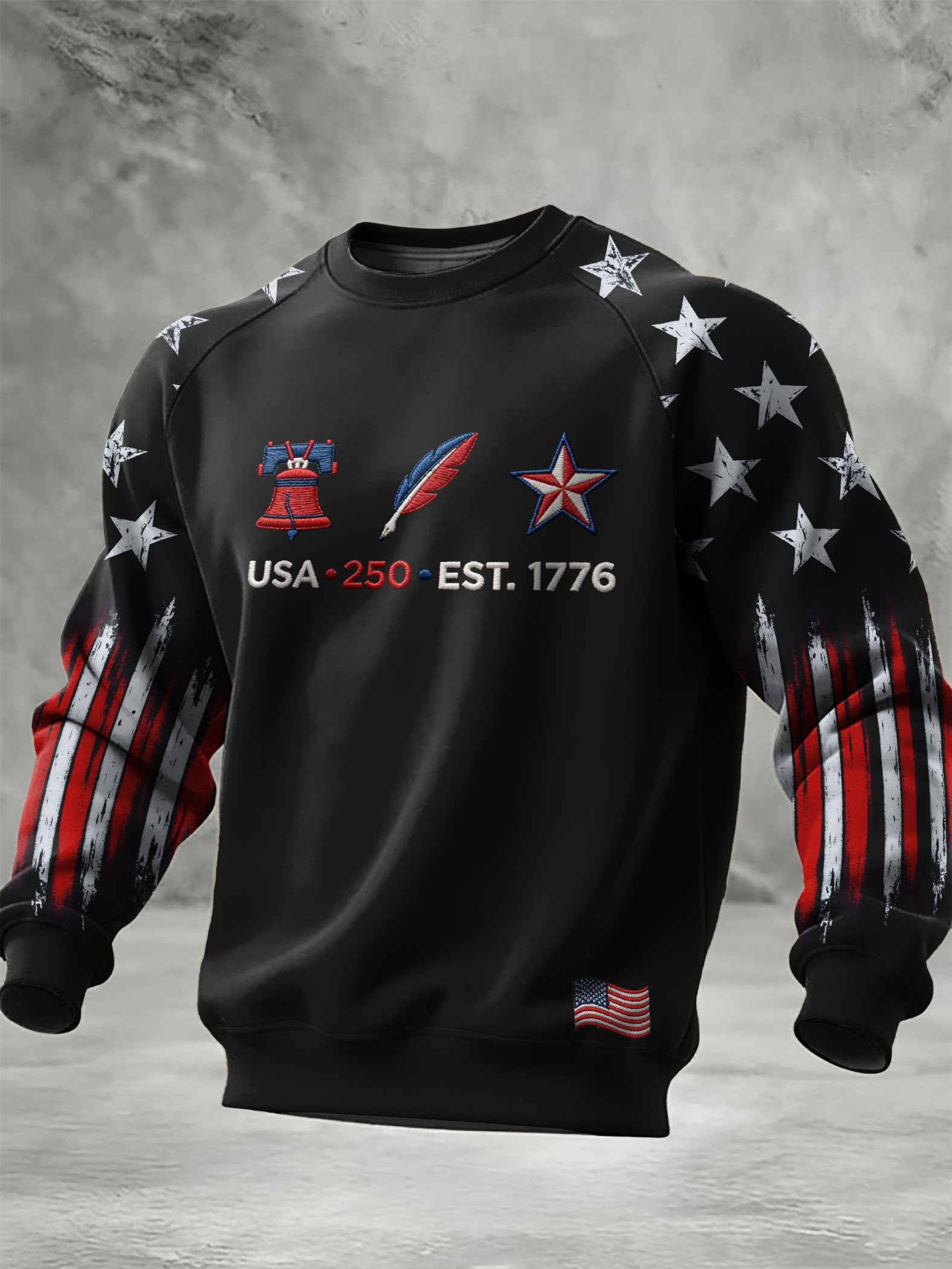 USA 250Th Anniversary Sweatshirt USA 250 Years Strong Patriotic Men's Apparel Gifts For Dad USA 250Th Anniversary Sweatshirt USA 250 Years Strong Patriotic Men's Apparel Gifts For Dad