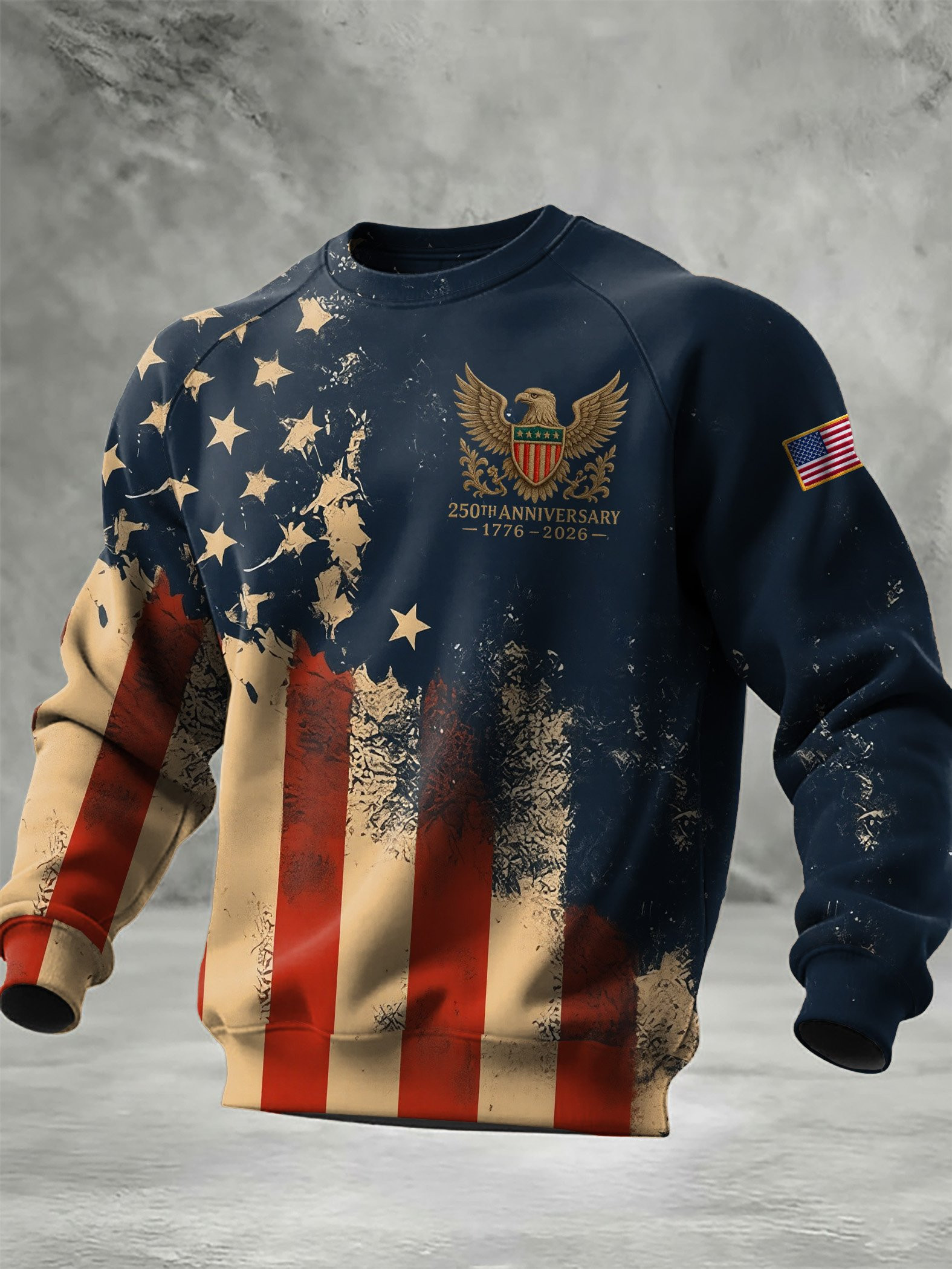 USA American 250th Anniversary Sweatshirt American Flag 1776 2026 Merch Best Gift Ideas