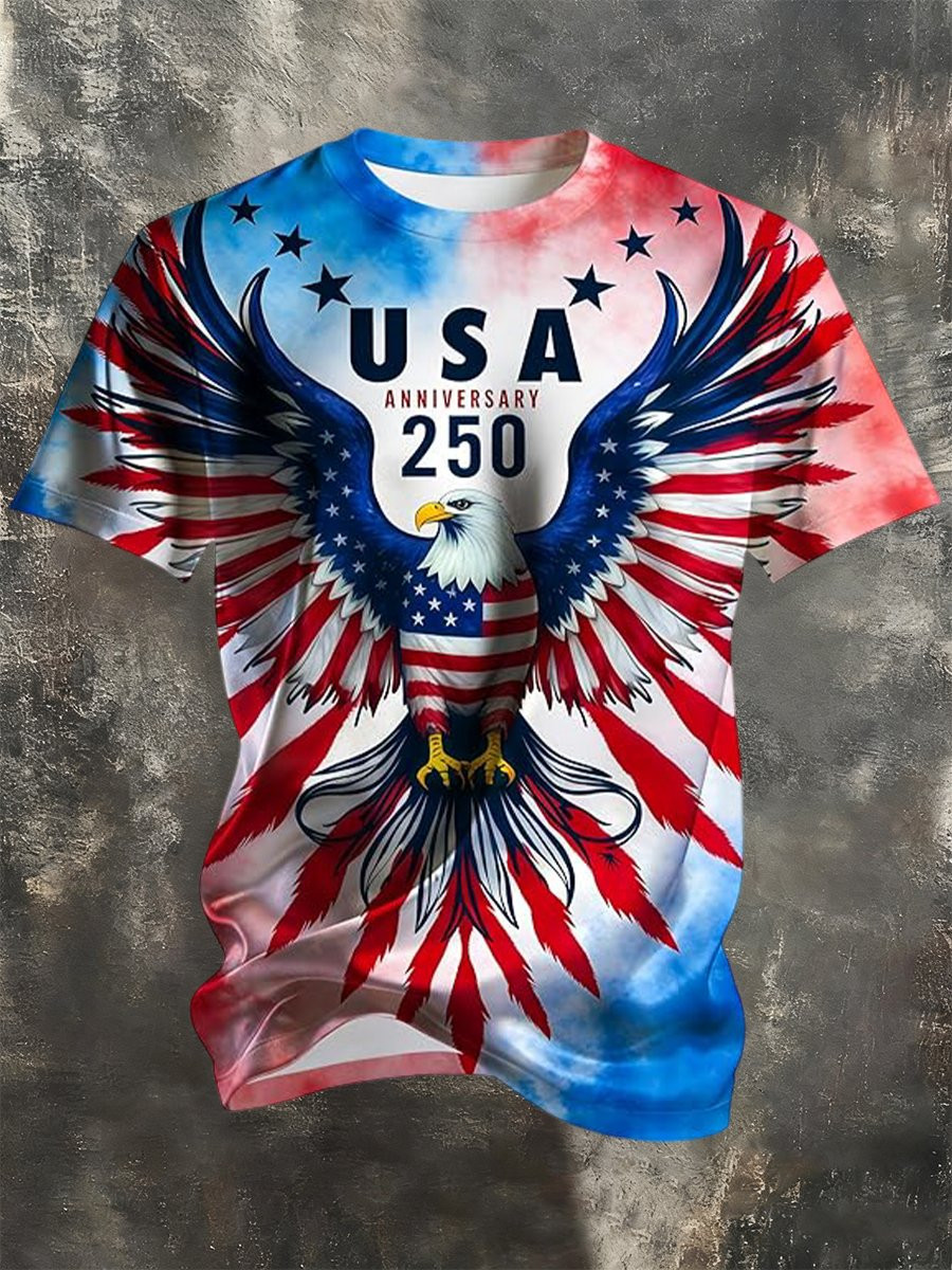 USA Anniversary 250th T-Shirt US Independence Clothing Gifts For 7th July