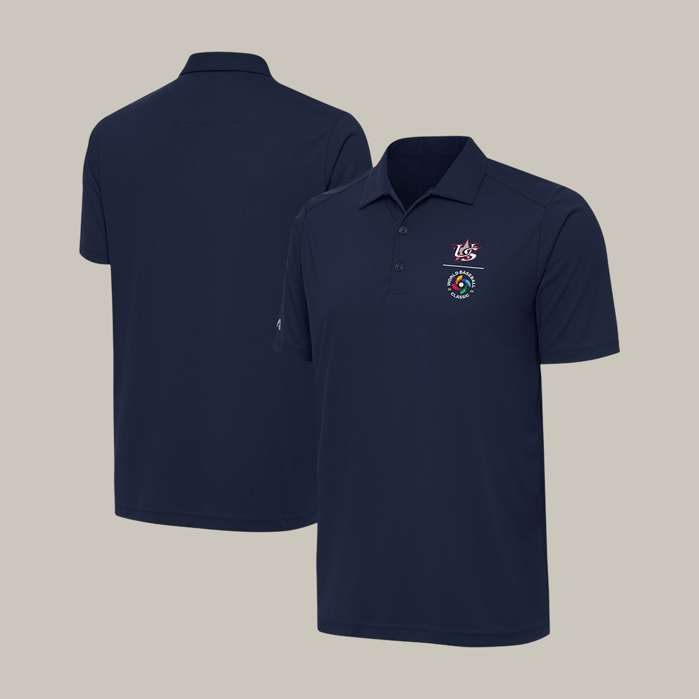 USA Antigua World Baseball Classic Polo Shirt Team USA Baseball Clothes Gift For Husband