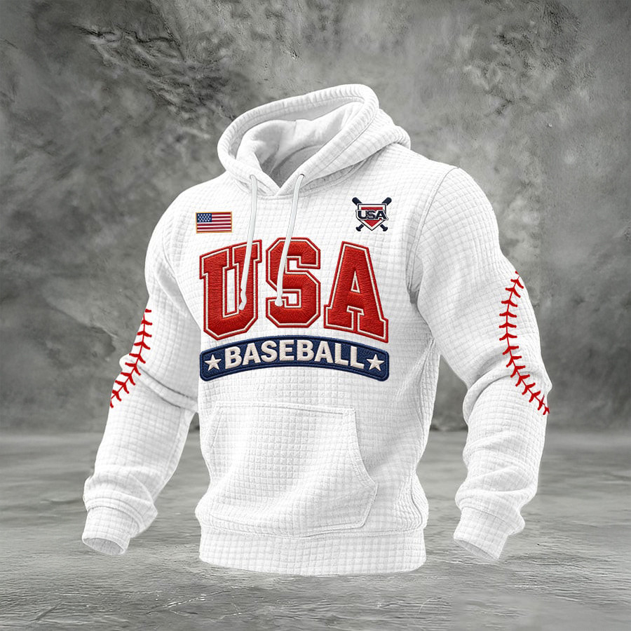 USA Baseball Hoodie Corn Kernel 2026 World Baseball Classic Apparel Best Fan Gear