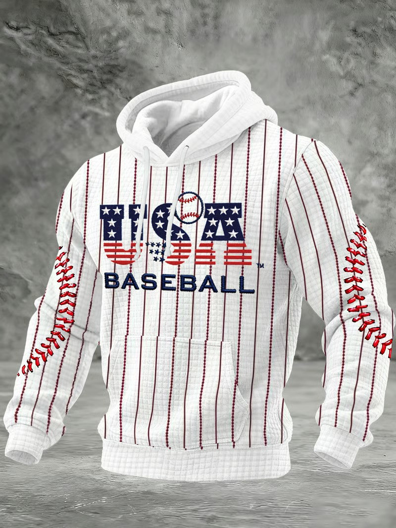 USA Baseball Hoodie World Baseball Classic 2026 Fan Gear Patriotic Sweatshirt Gift For Baseball Fans