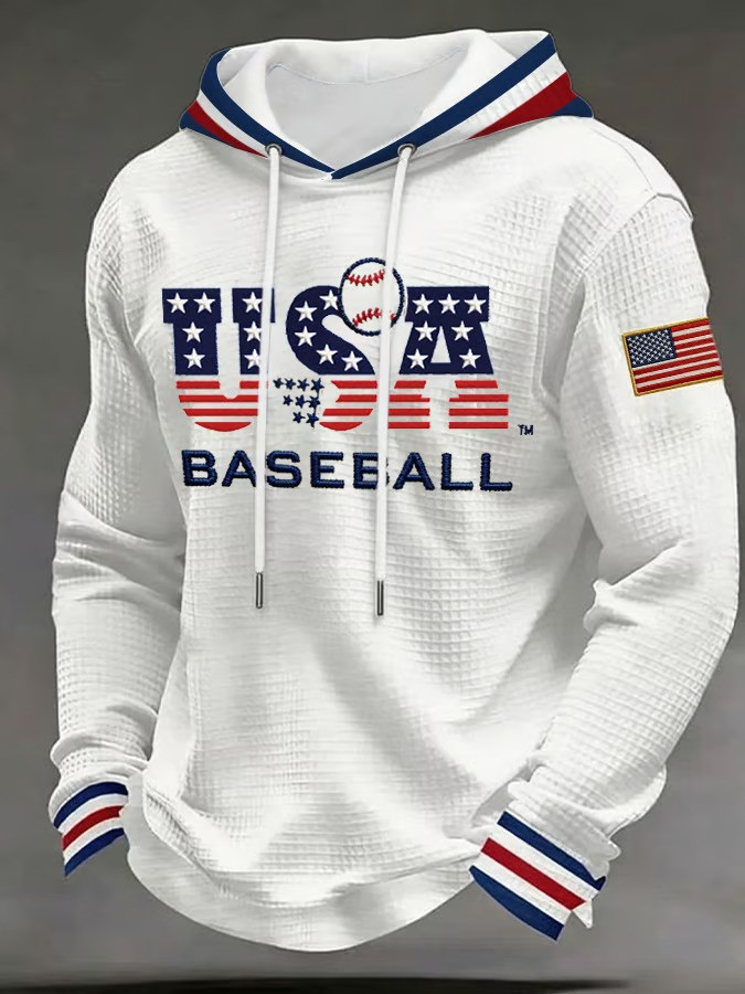 USA Baseball Hoodie World Baseball Classic 2026 Patriotic Fan Gear Clothing Best Gift For Baseball Fans