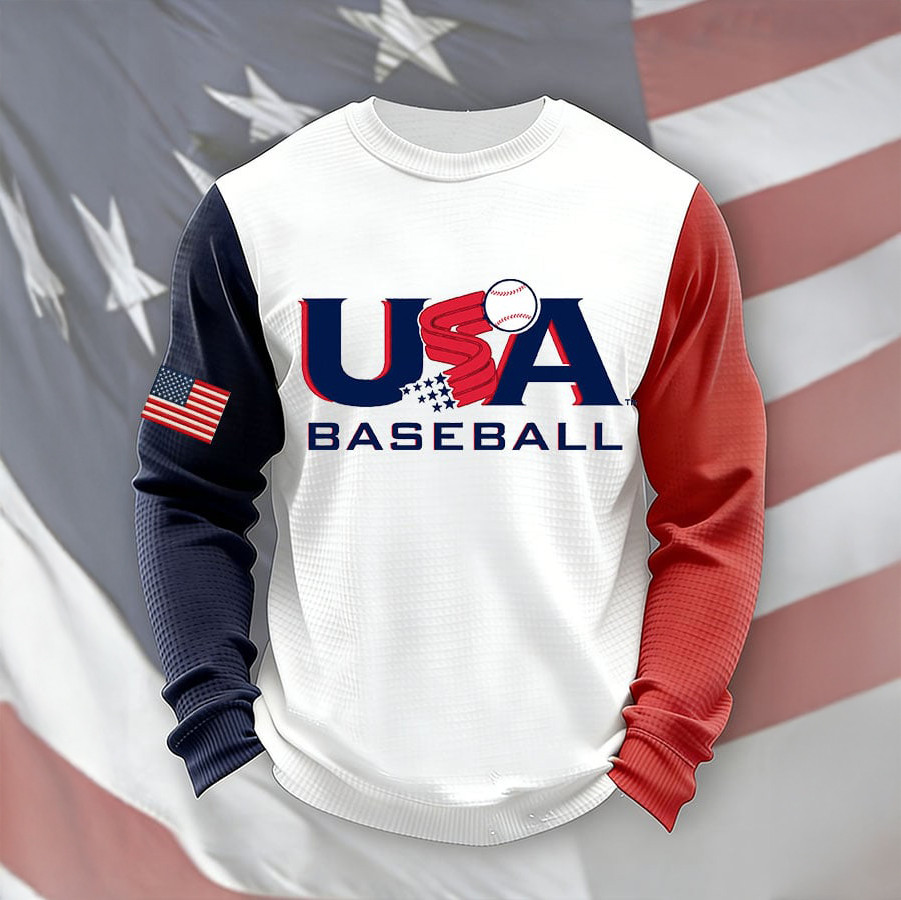 USA Baseball Long Sleeve Shirt 2026 World Baseball Classic Apparel Best Fan Gear