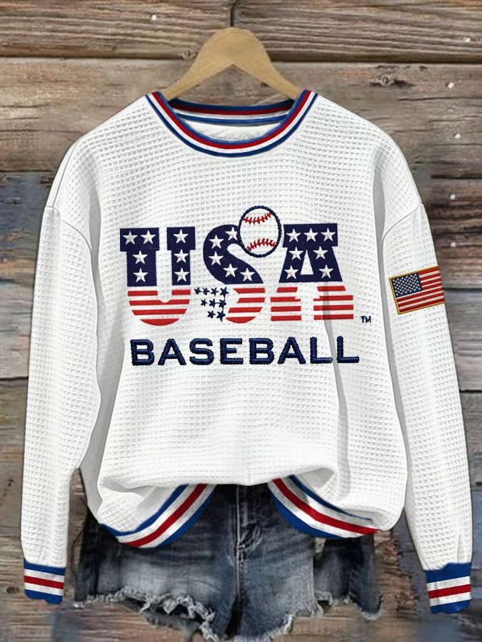 USA Baseball Sweatshirt World Baseball Classic 2026 Patriotic Fan Gear Best Gift For Baseball Lovers